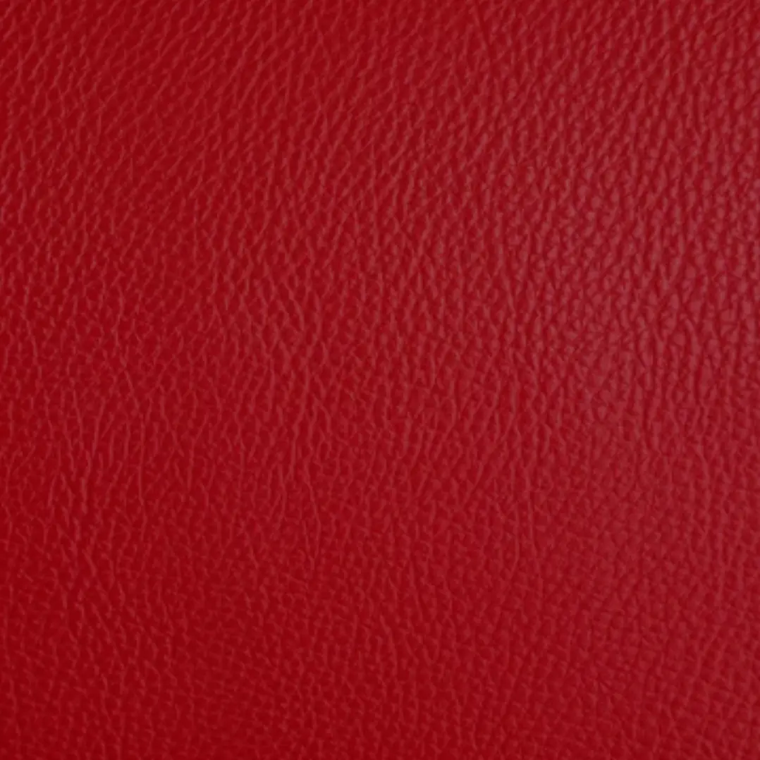 Close-up: Siena aniline leather texture, red
