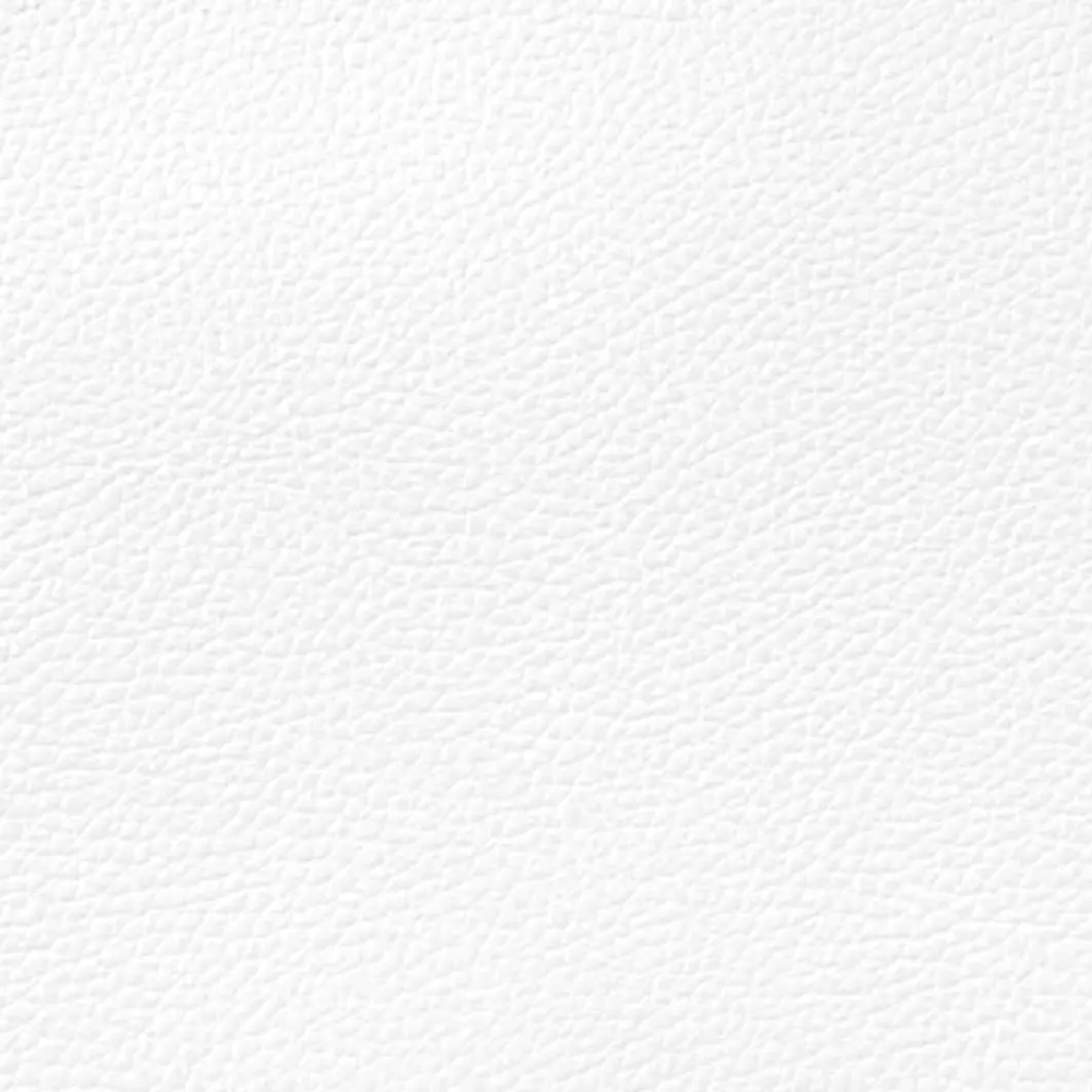 Close-up: Siena aniline leather texture, white