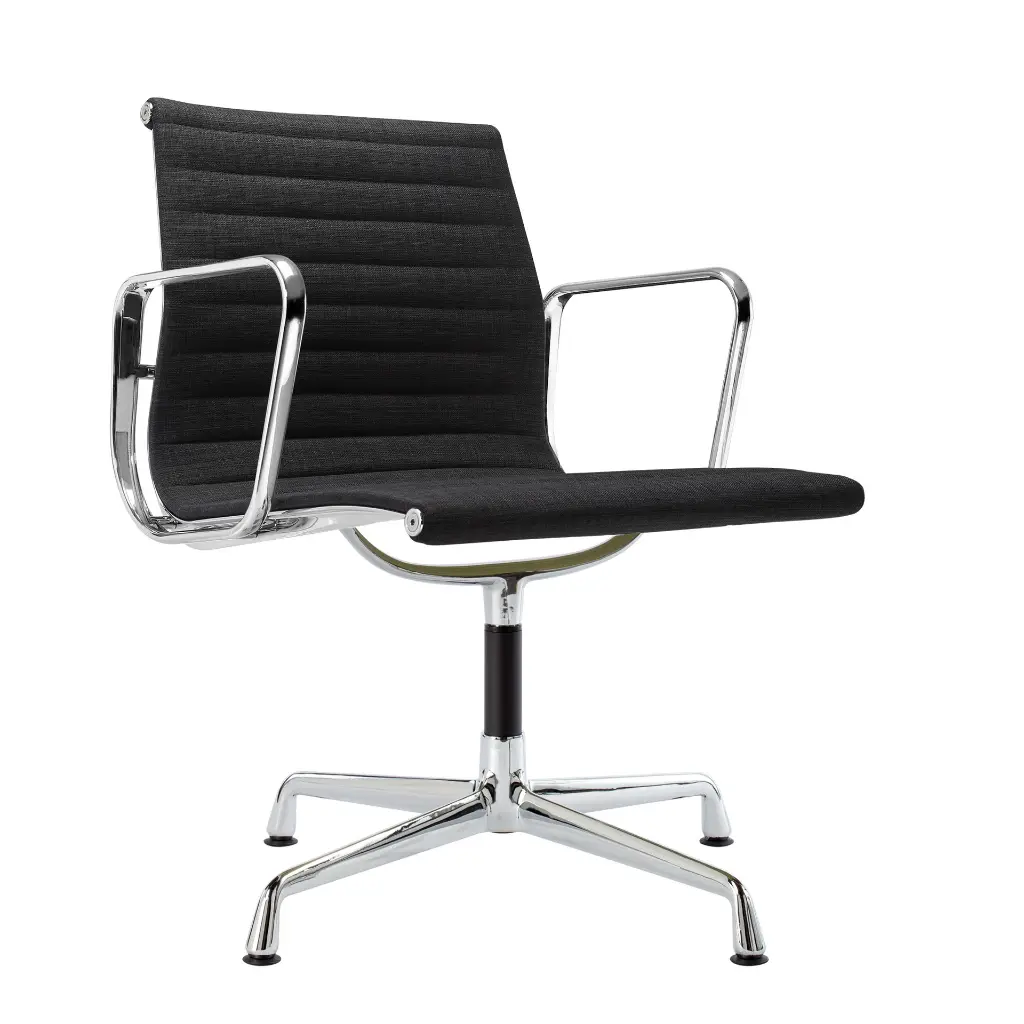 n2230-d3-Charles Eames- EA Office Chair-hard pad fix-fabric-color-BLK.webp
