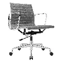 n2270-01-Charles Eames- EA Office Chair-hard pad low-Fabric-color-Gray.webp