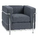 1100-D3-Le Corbusier-LC 2-Armchair-cashmere-GRAY.webp
