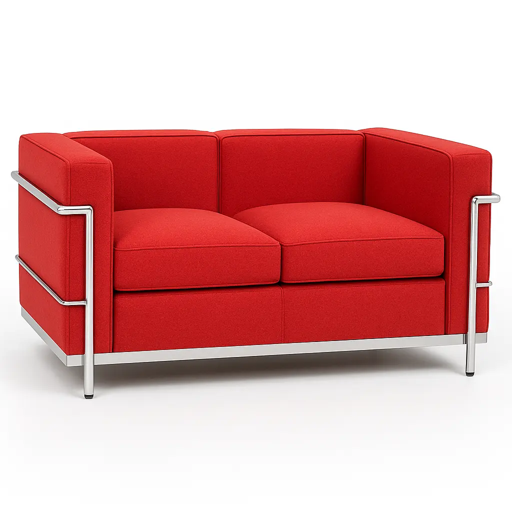 1130-M-Le Corbusier-LC 2-sofa2-cashmere-red.webp