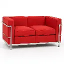1130-M-Le Corbusier-LC 2-sofa2-cashmere-red.webp