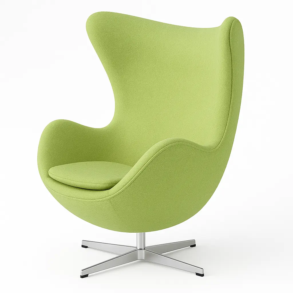 n2420-d4-Arne Jacobsen-EGG Chair-cashmere-color-Green.webp