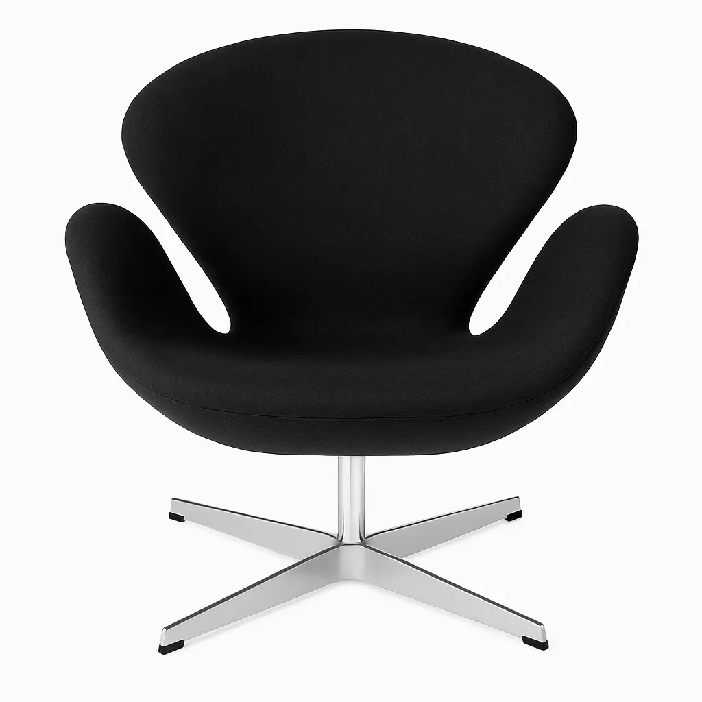 n2430-M-Arne Jacobsen-Swan Chair-Cashmere-color-BLK.webp