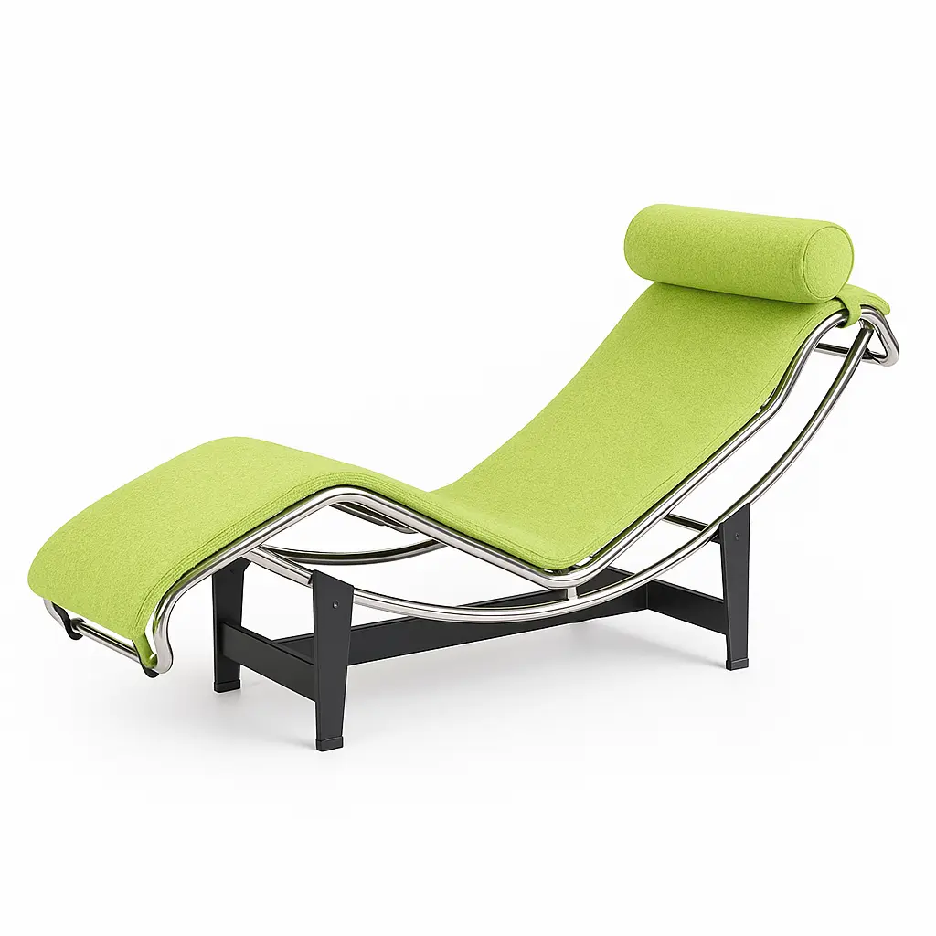 n1080-M-Le Corbusier-LC 4-Lounger-cashmere-green.webp