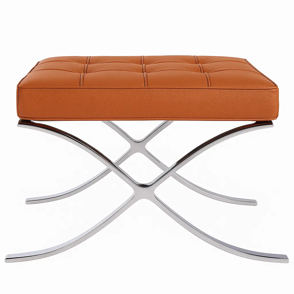 n1400-d3-Mies van der Rohe-Barcelona Ottoman-leather-detail-2.webp