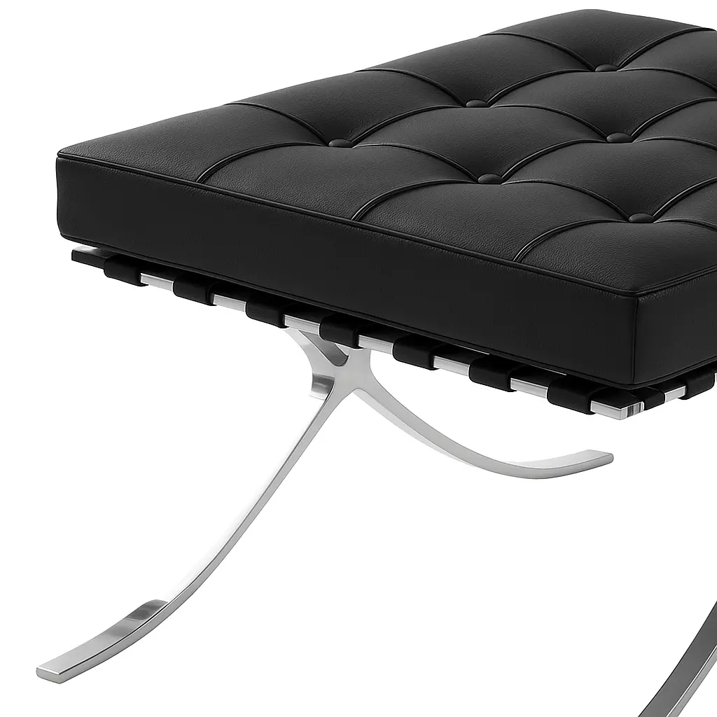 n1400-d3-Mies van der Rohe-Barcelona Ottoman-leather-detail-1.webp