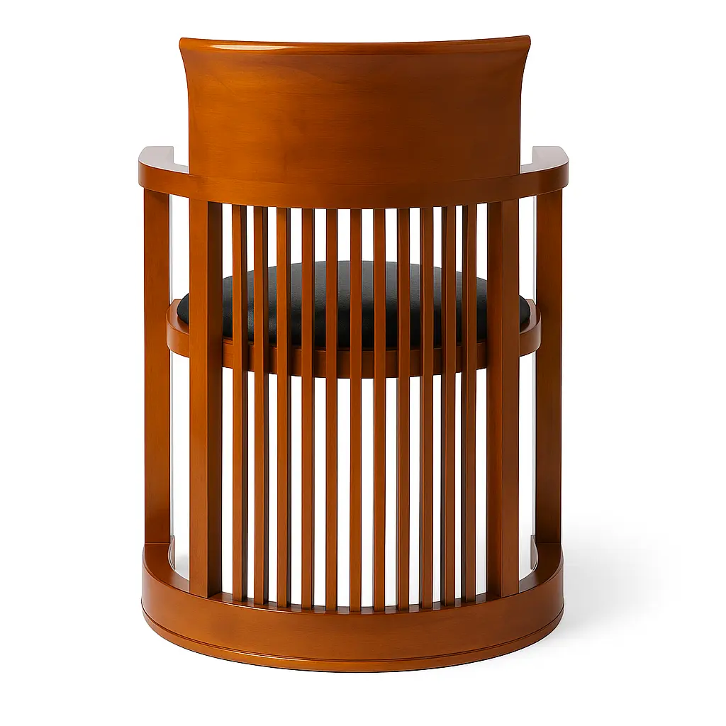 n1600-M-Frank Lloyd Wright-Barrel chair-d1.webp