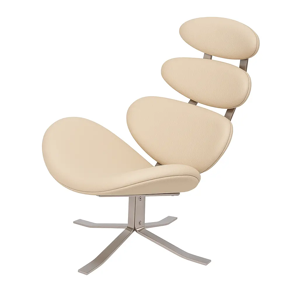 n2330-6-Poul M Volther- Corona Chair-leather-color-Cr.webp