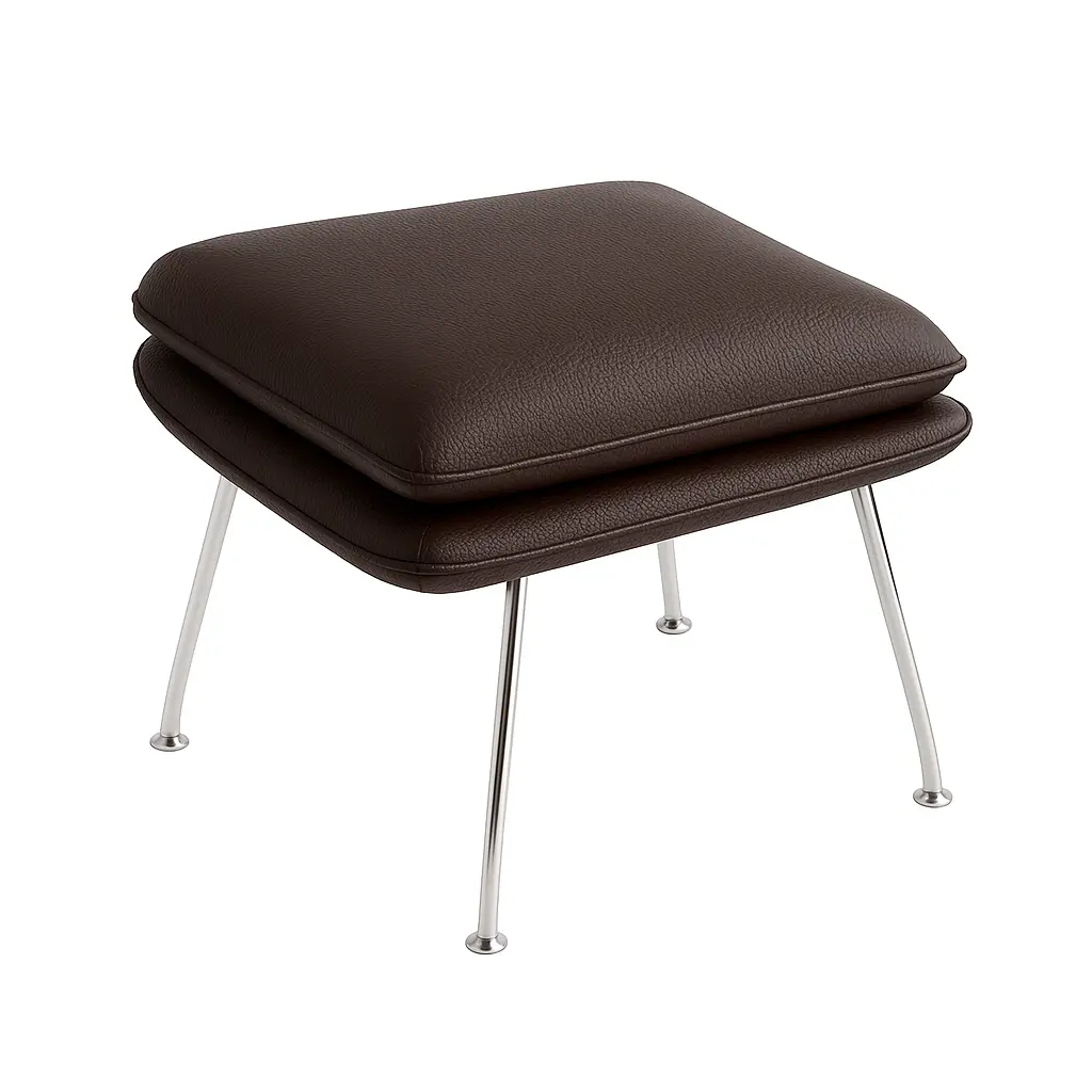 n2490-Saarinen-Womb ottoman-leather-color-Br.webp
