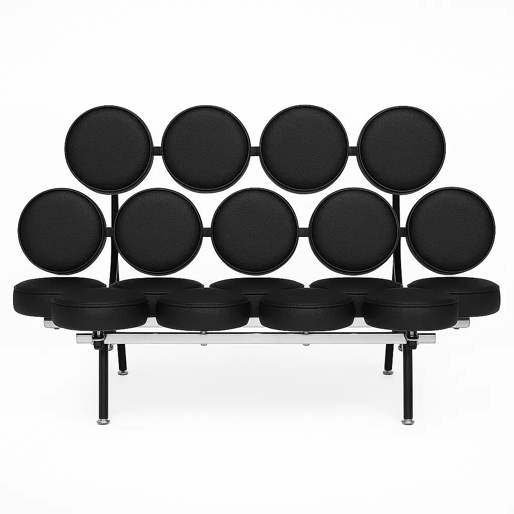n3390-georg neslon - marshmallow Sofa-color-Blk.webp