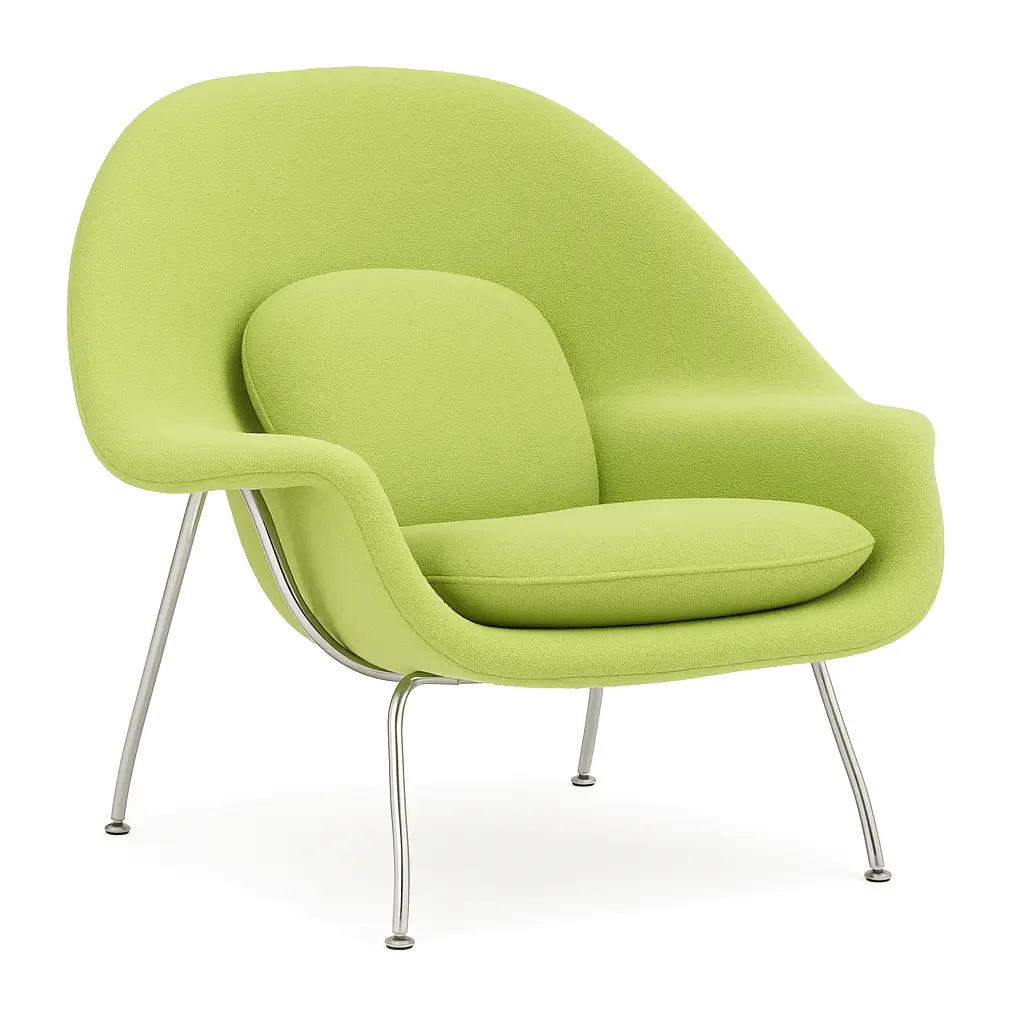n2480-d5-Eileen Gray- Womb chair-Cashmere-Color-green.webp
