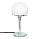 Wagenfeld Bauhaus Lampe mit Glassockel