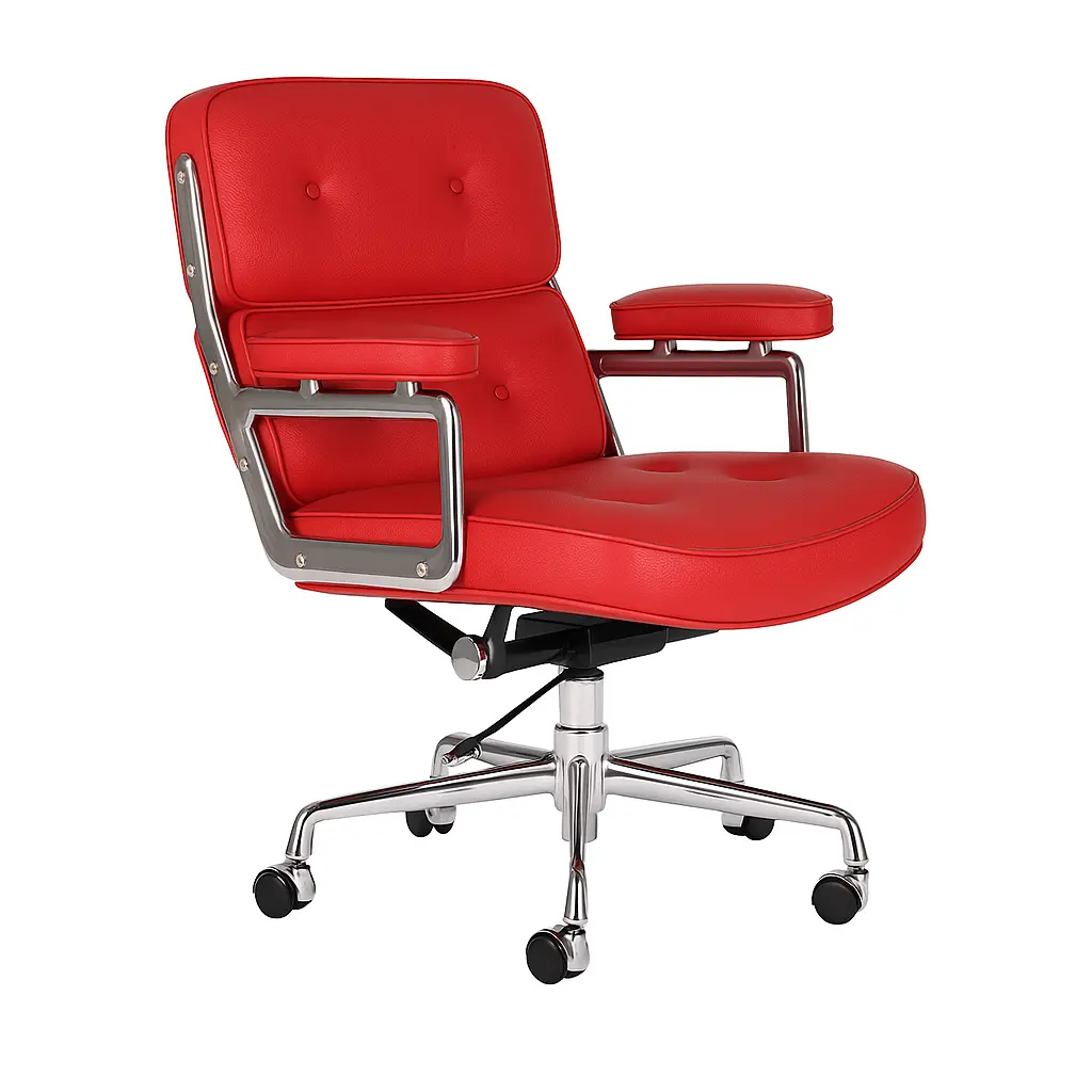 EA Office Eames Lobby Chair (Schwarz)