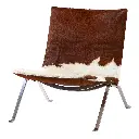 PK22 Lounge Sessel Kuhfell