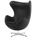 "Egg" Design Sessel Leder Version