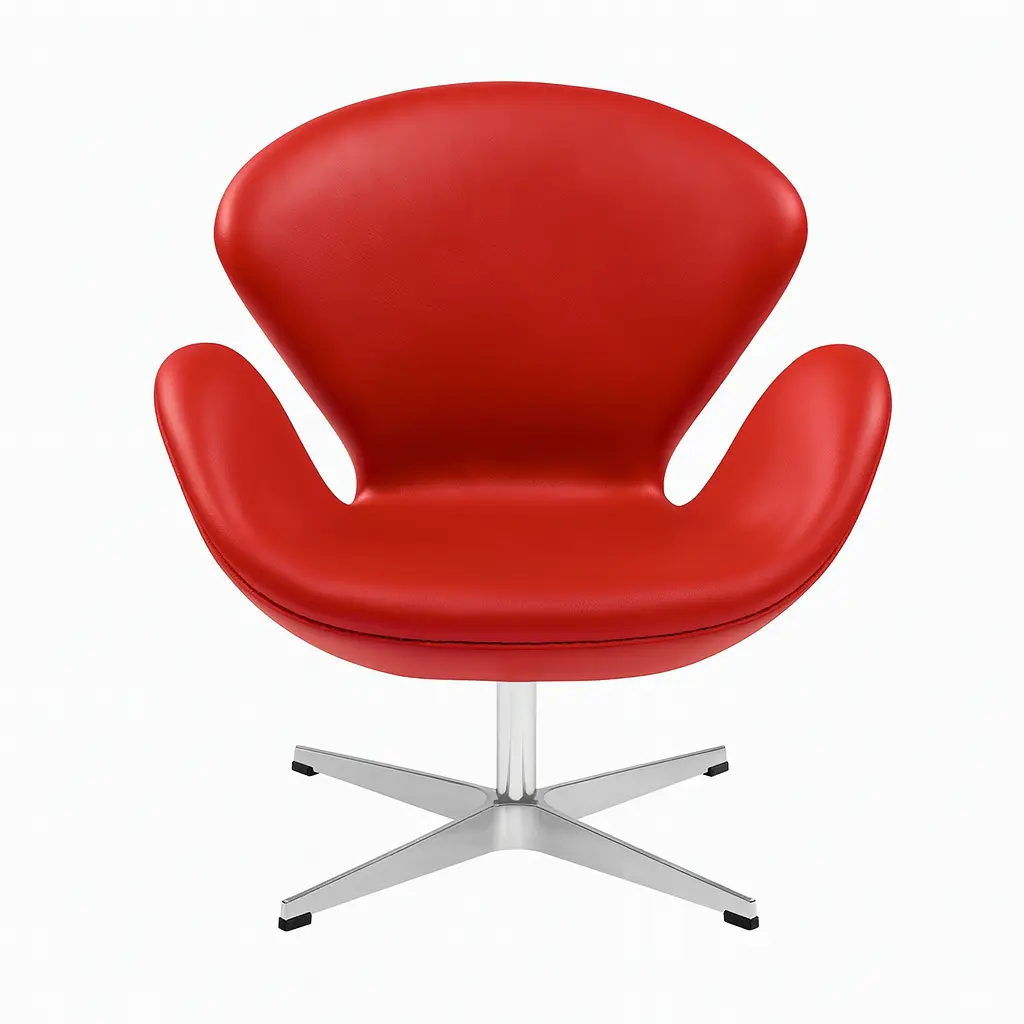 "Swan" Design Chair Leather Version