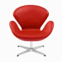 "Swan" Design Chair Leather Version