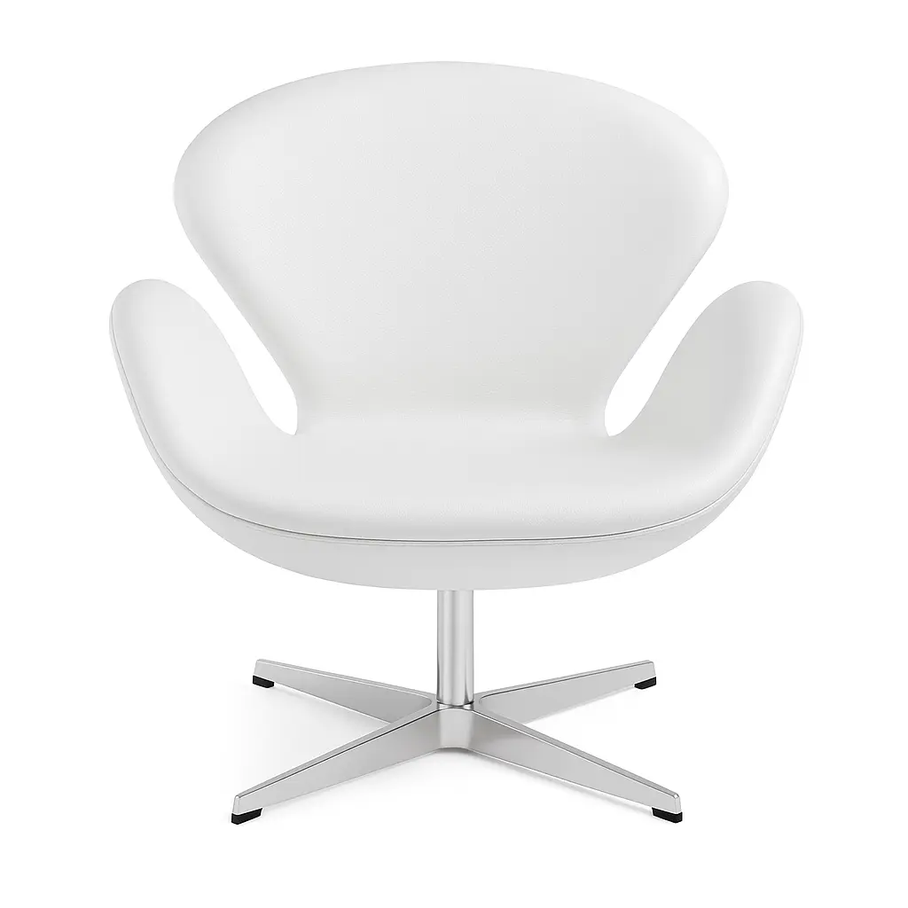 "Swan" Design Sessel Leder Version