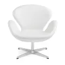 "Swan" Design Sessel Leder Version