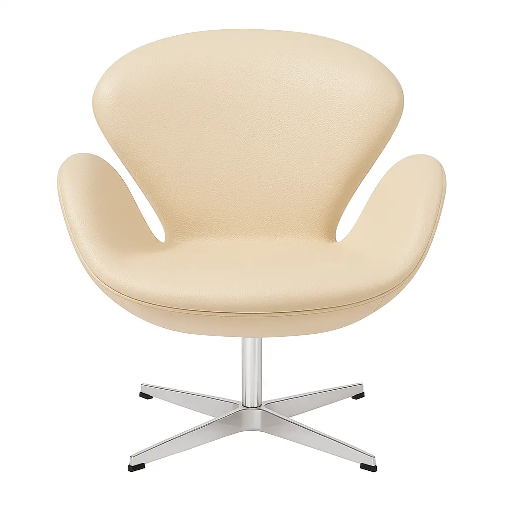 "Swan" Design Sessel Leder Version