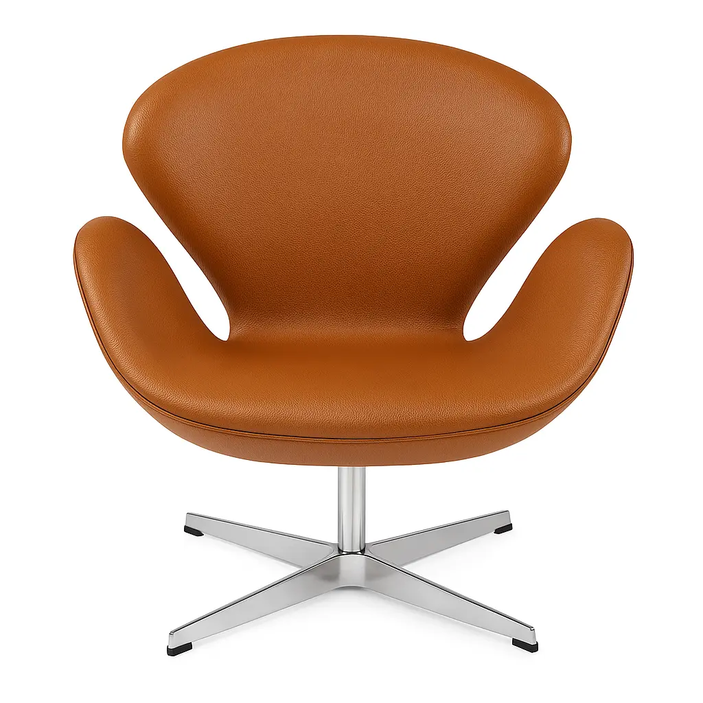 "Swan" Design Chair Leather Version