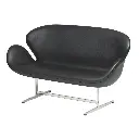 "Swan" Design Sofa Leder Version
