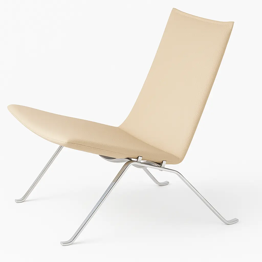 PK22 Lounge Sessel - Leder