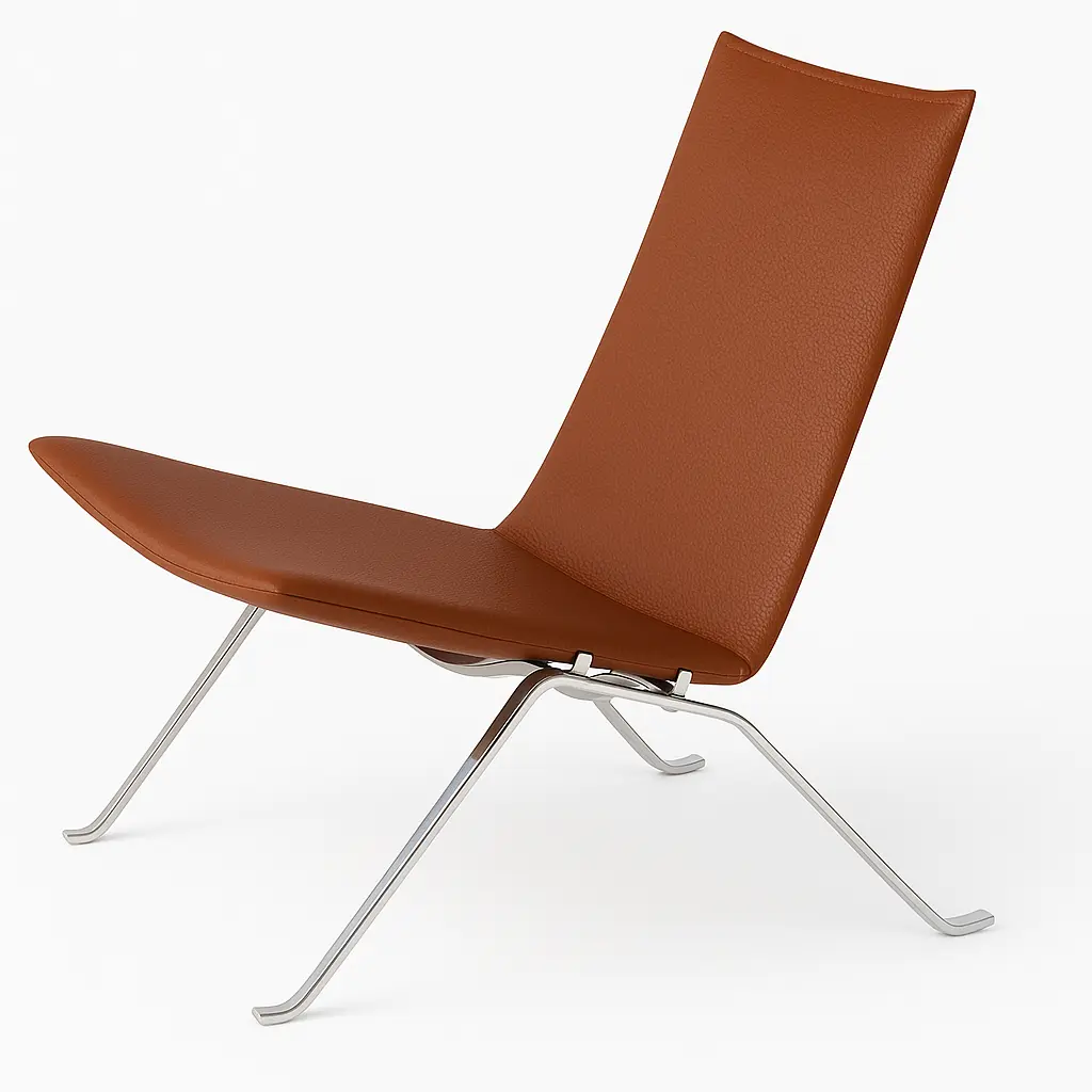 PK22 Lounge Sessel - Leder