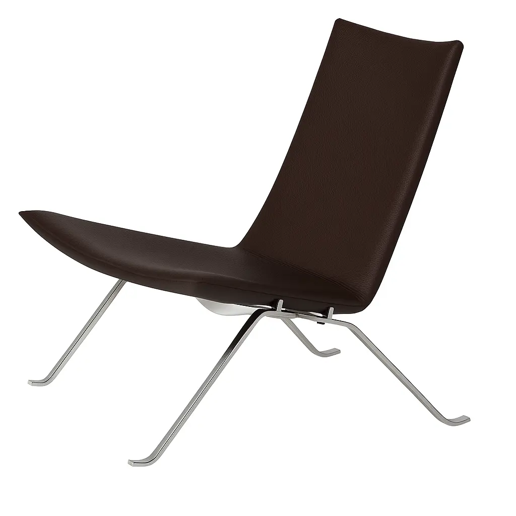 PK22 Lounge Sessel - Leder