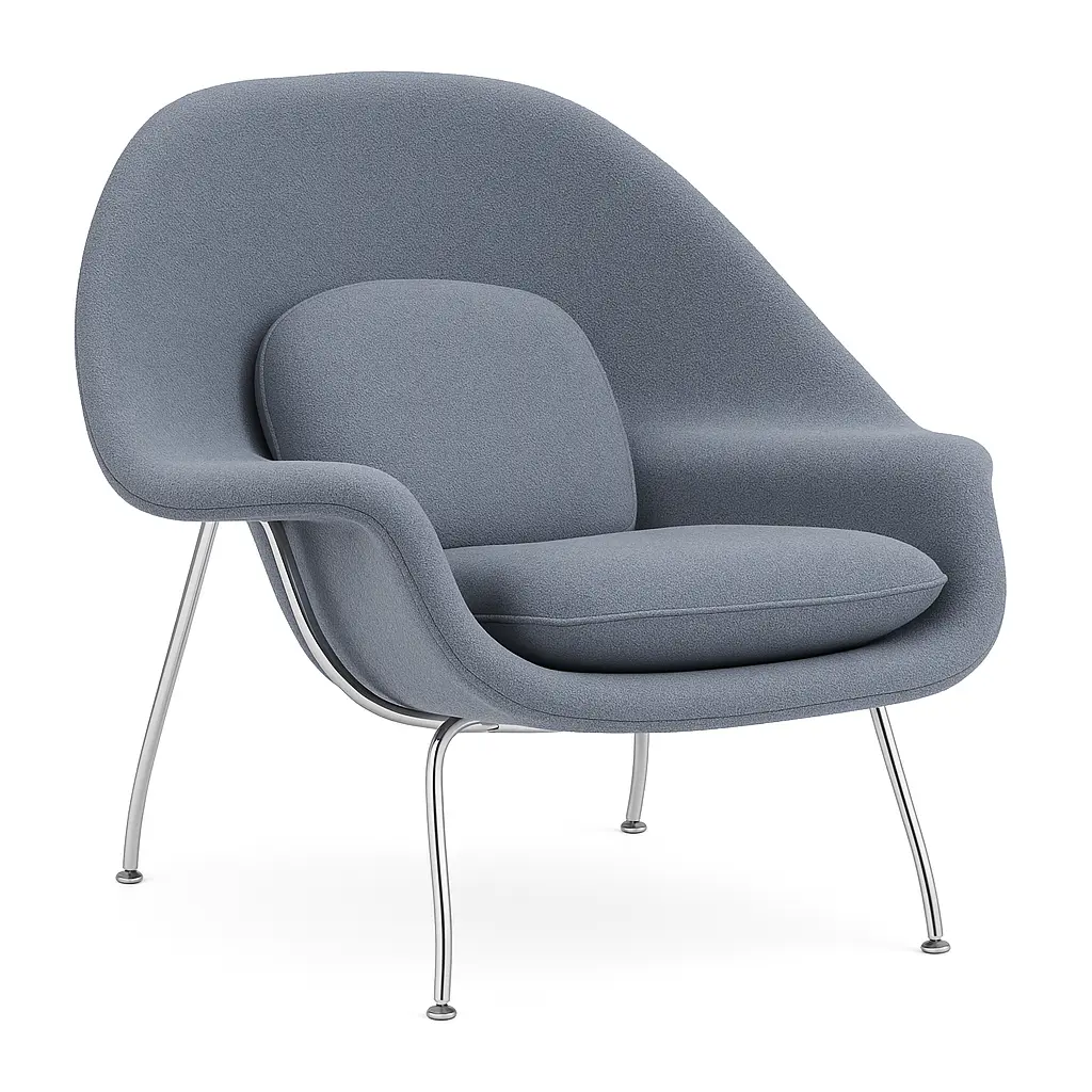 Womb Chair Cashmere (Gray)