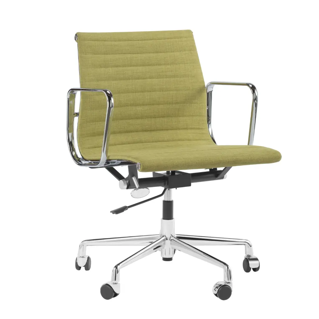 EA Office Chair, Hard Pad Version in Linen (Short) (Grün)