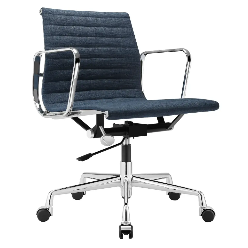 EA Office Chair, Hard Pad Version in Linen (Short)