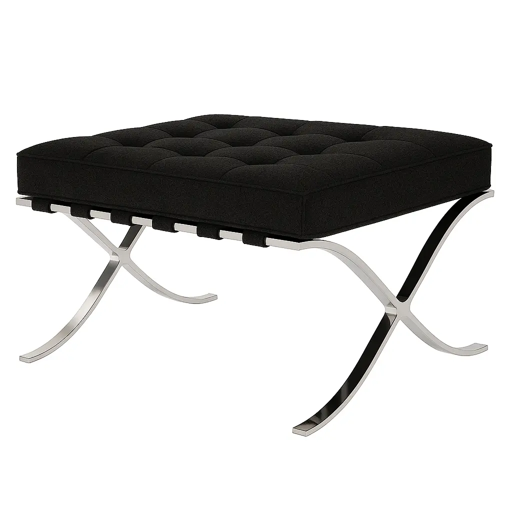 Barcelona Ottoman Wool-Cashmere