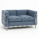 Sofa LC Serie Nr 2 klein - Cashmere