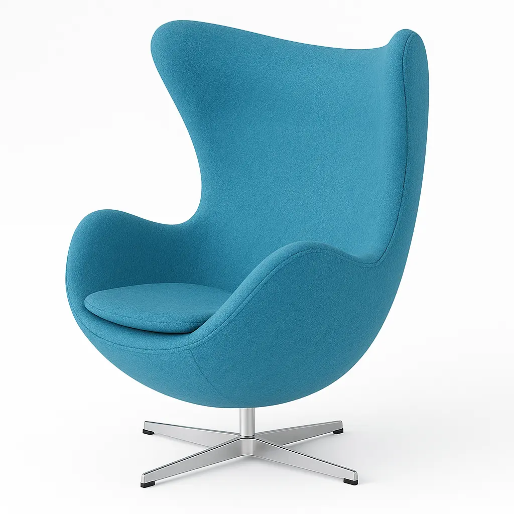 "Egg" Design Chair Cashmere Blend