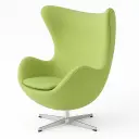 "Egg" Design Chair Cashmere Blend