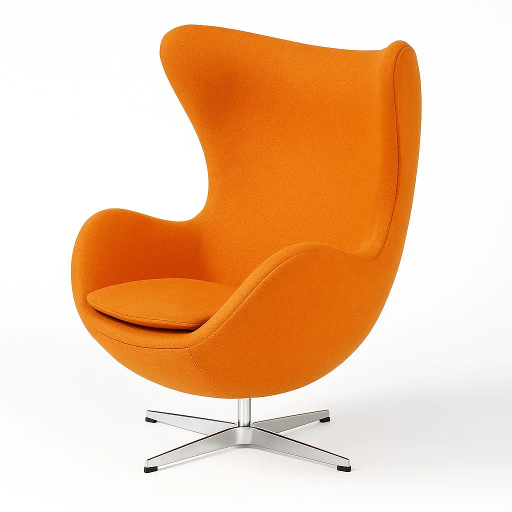 "Egg" Design Sessel Cashmere Blend