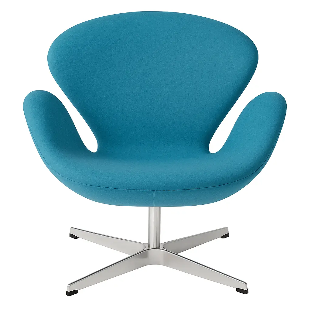 "Swan" Design Chair Cashmere Blend