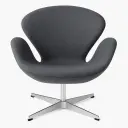"Swan" Design Chair Cashmere Blend