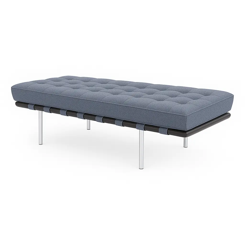 [2180-07-0000-3124] Barcelona Bank - Cashmere Blend (Grau)