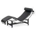 Lounger LC Series No 4 - Black Leather Deal