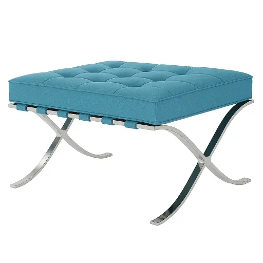 Barcelona Hocker Cashmere Version